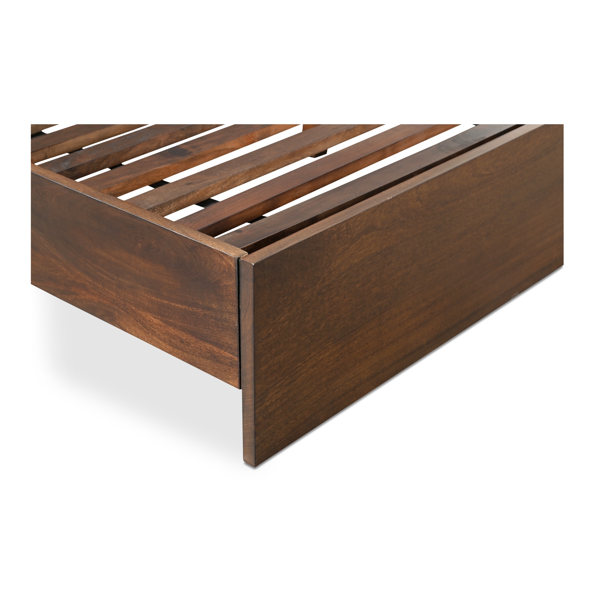 Everett Queen Bed Dark Brown - Image 4