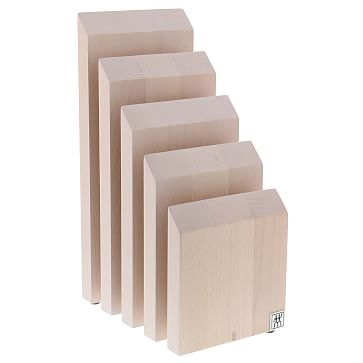 Zwilling Italian Round Magnetic Knife Block, Round, Wood, Natural, Beech - Image 3
