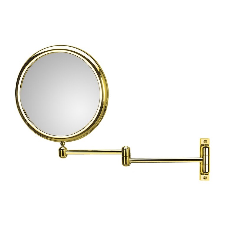 WS Bath Collections Doppiolo Double Arm 3X Magnifying Makeup / Shaving Mirror - Image 0