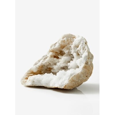 Foundry Select Extra Large Moroccan Calcite Geodes, Ideal For Home And Office Décor, Measures 9" Tall 9" Long And 9.5" Wide - Image 0