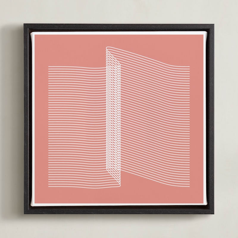 Pink And Lines Rigth Limited Edition Fine Art Print 2 - Image 0