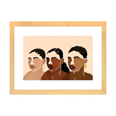 Sisters I by Bria Nicole - Graphic Art Print - Image 0