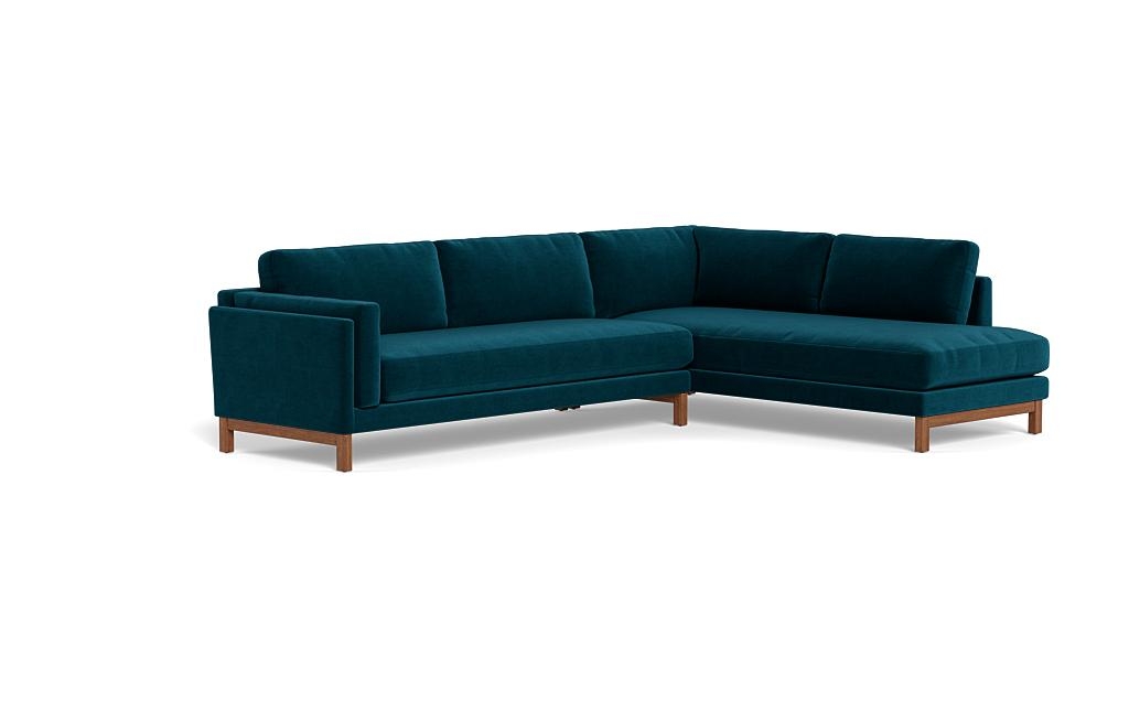 Gaby 3-Seat Sectional with Right Bumper - Image 1