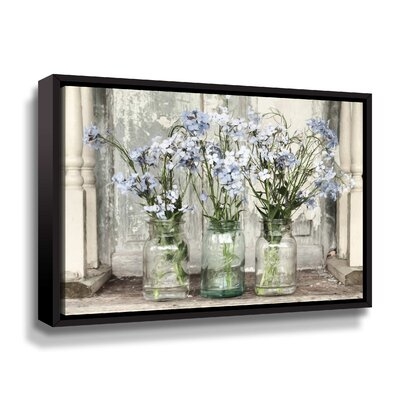 Blue Roadside Beauties Gallery Wrapped Canvas - Image 0
