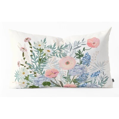 Floral Lumbar Pillow - Image 0