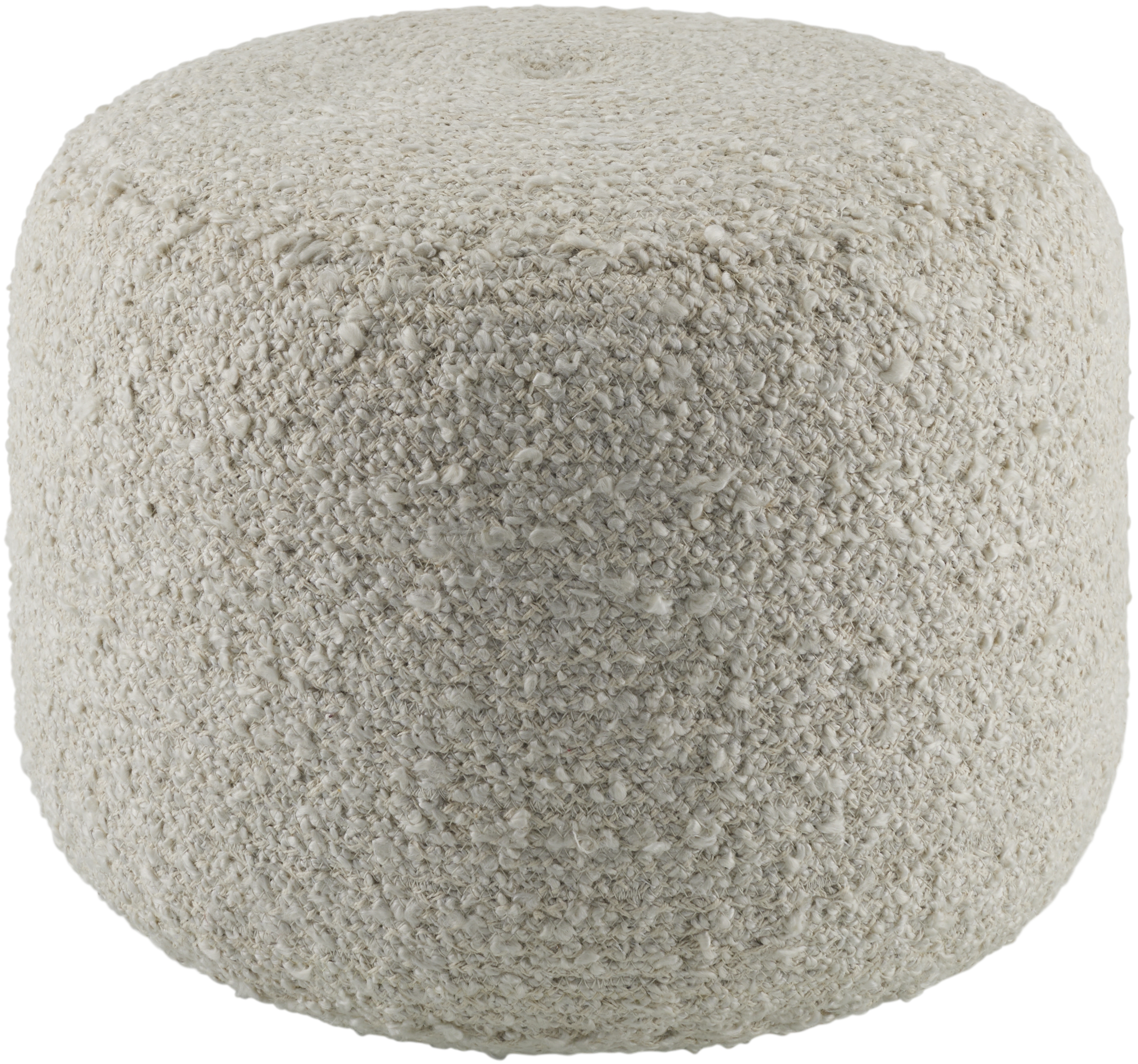 Iverson Woven Pouf - Image 0