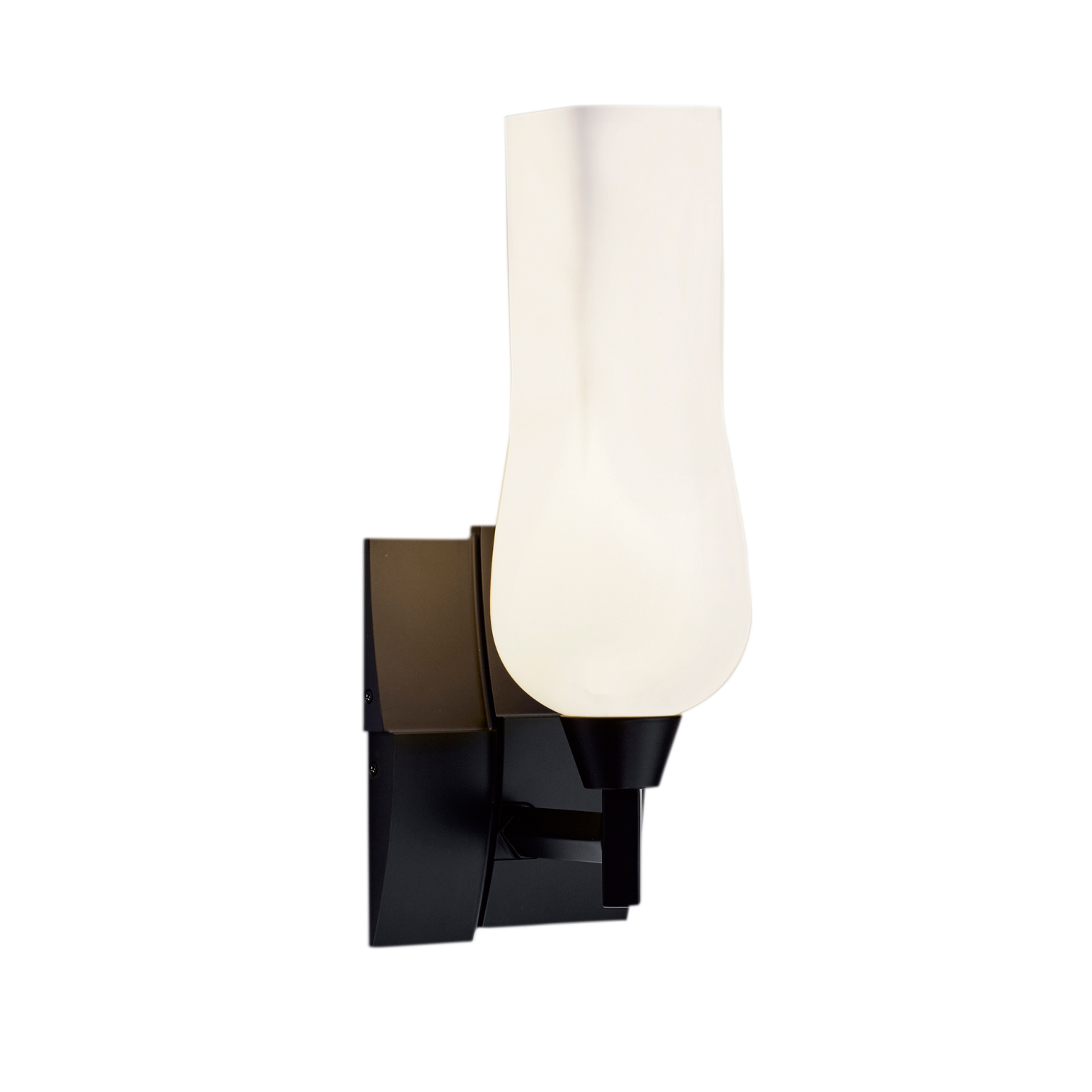 Fleur Indoor Wall Sconce - Matte Black - Image 0