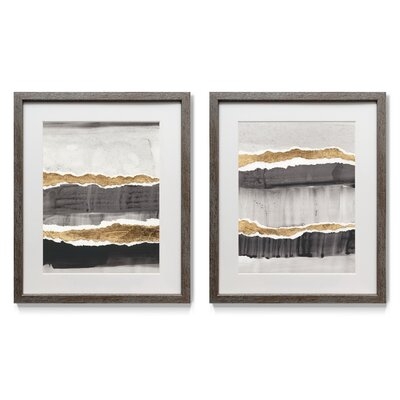 Greystone I - 2 Piece Picture Frame Painting Print Set on Paper - Image 0