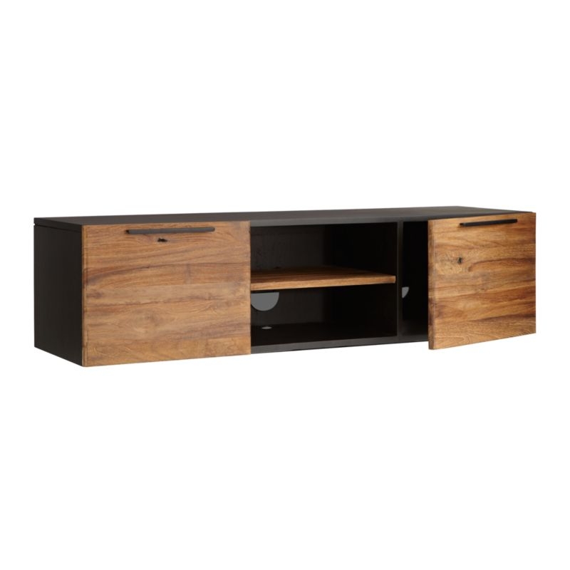Rigby Natural 55" Small Floating Media Console - Image 4