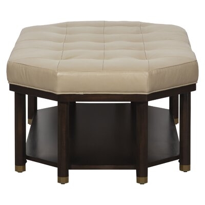 Libby Langdon 53" Wide Tufted Cocktail Ottoman with Storage - Image 0