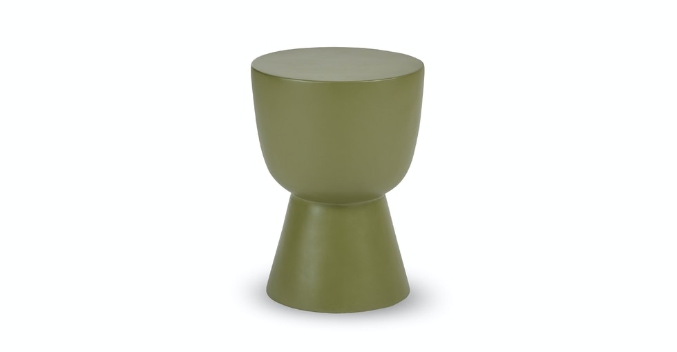 Hendry Willow Green Side Table - Image 0