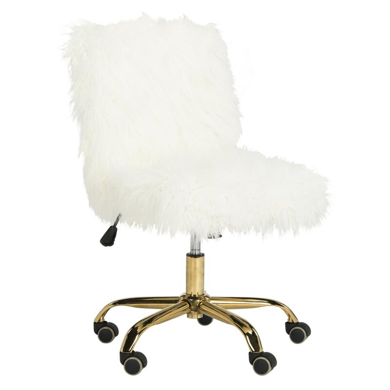 Whitney Task Chair Frame Finish: Gold - Image 0