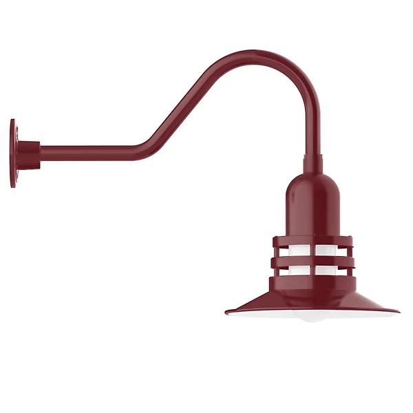 Olive Outdoor Gooseneck Wall Sconce - Image 0