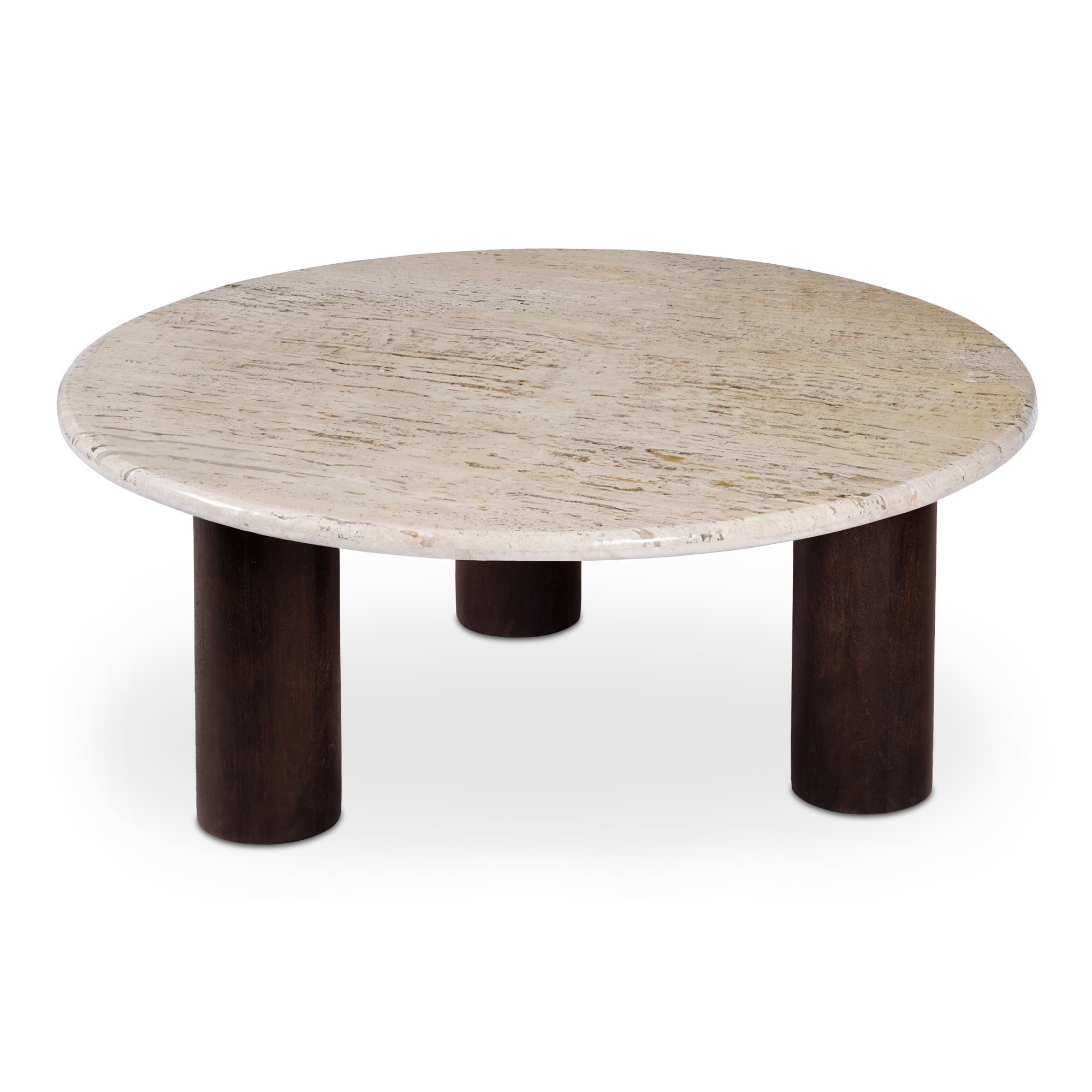 Landon Coffee Table Beige Travertine - Image 8