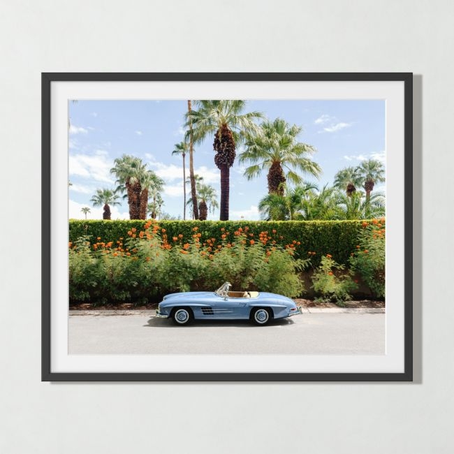 'Mercedes-Benz 300 SL Roadster' Photographic Print in Black Frame, 38"x31.5" - Image 0