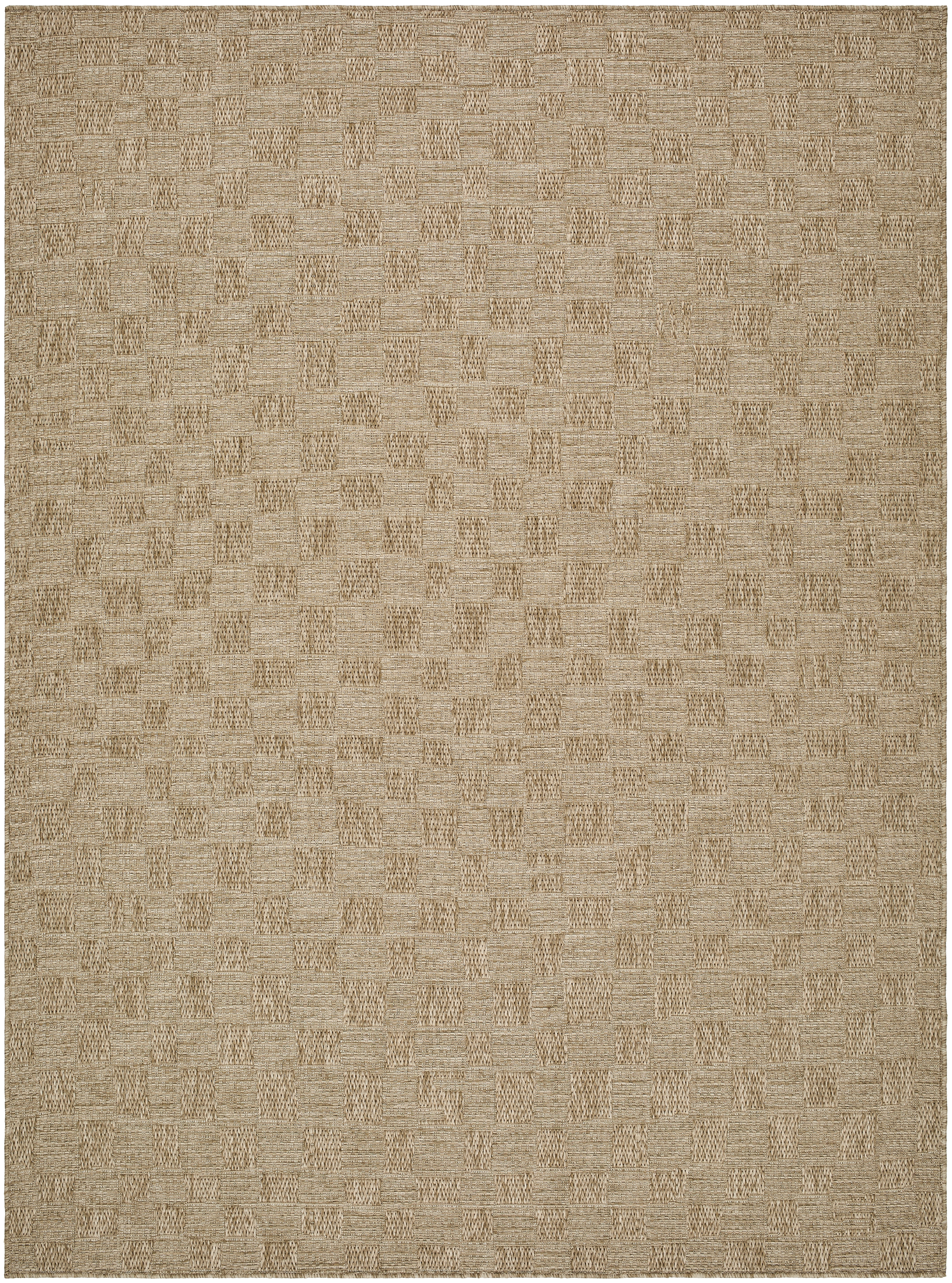 Sandra Beige Outdoor 7'10" x 10' Machine Woven Rug - Image 0