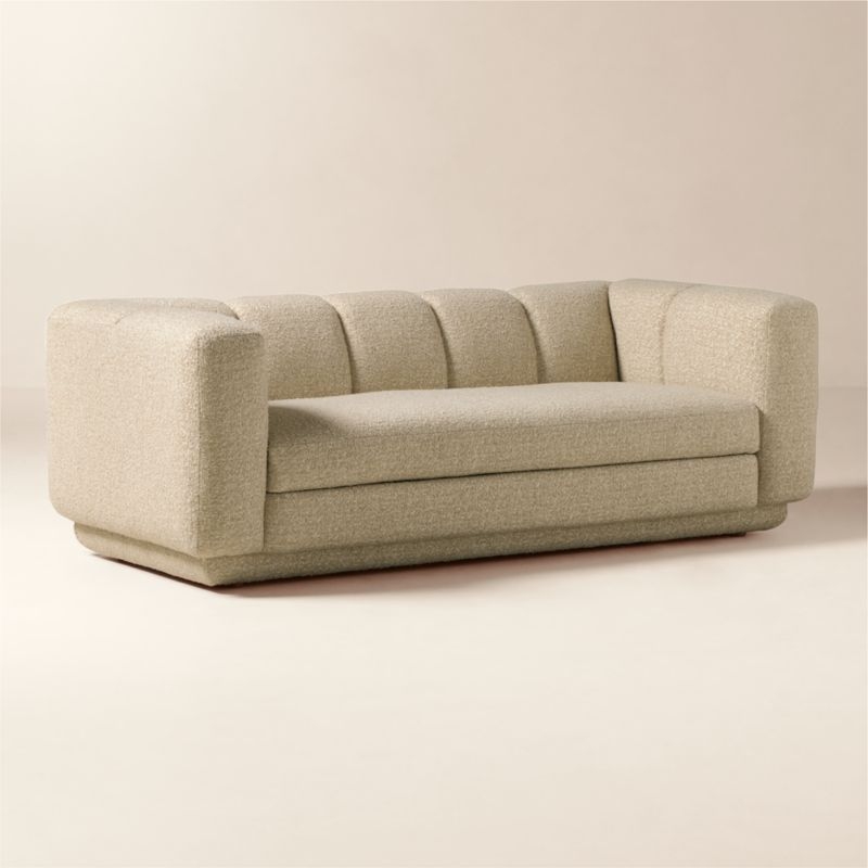 Yarrow 84" Sofa Kanvas Sand - Image 4
