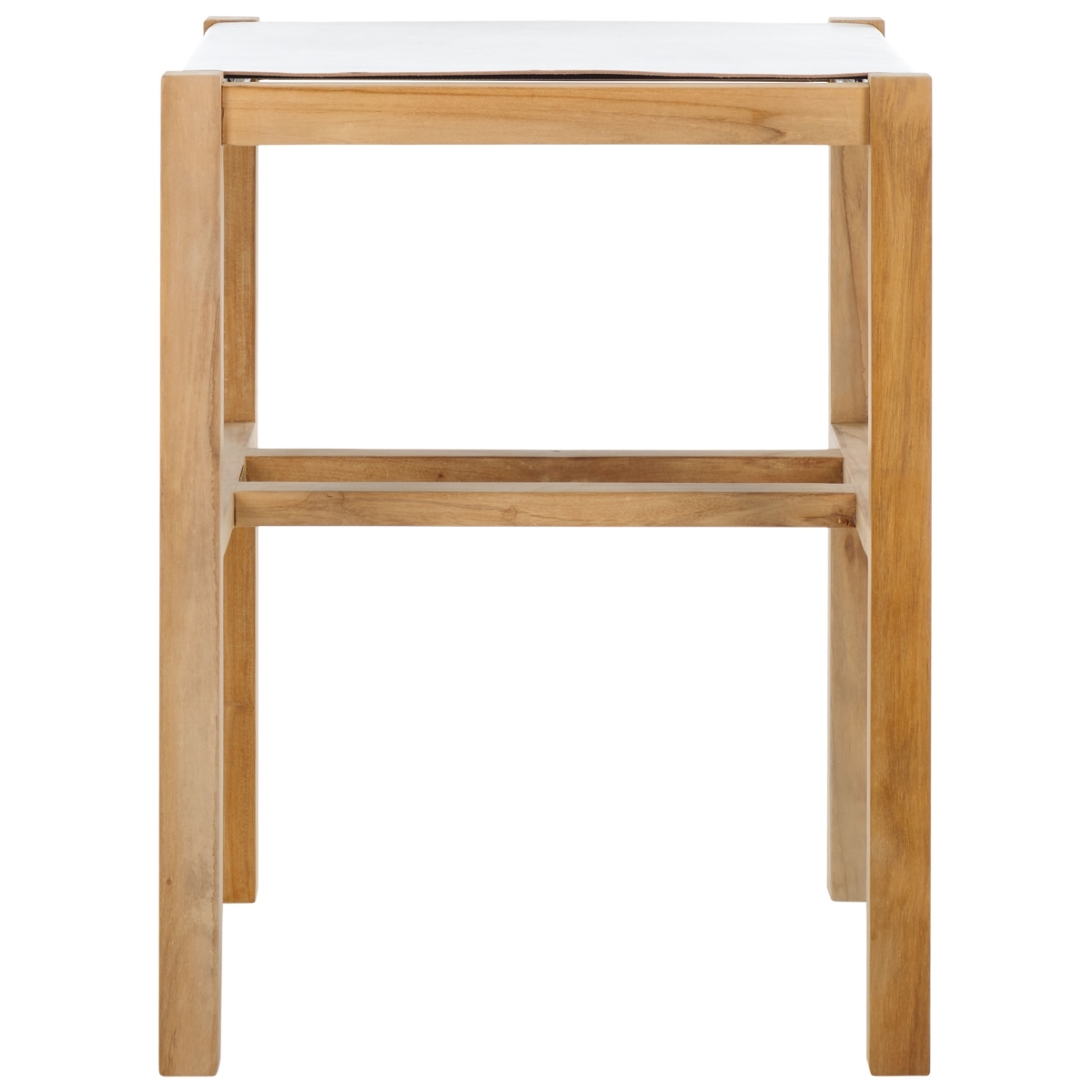 Solana Counter Stool - White / Natural - Safavieh - Image 6