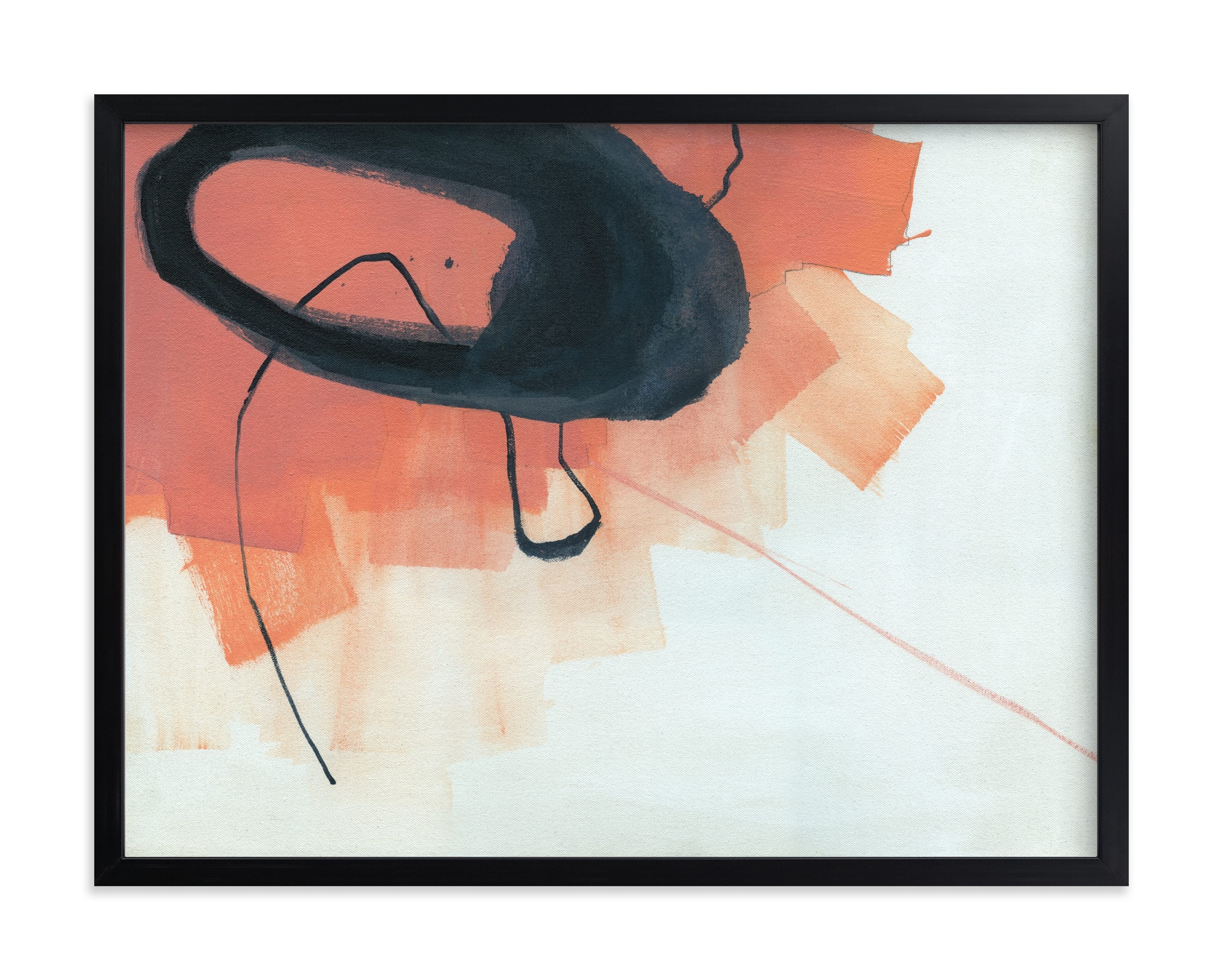 Orange Abstraction Limited Edition Fine Art Print 1 - Image 0