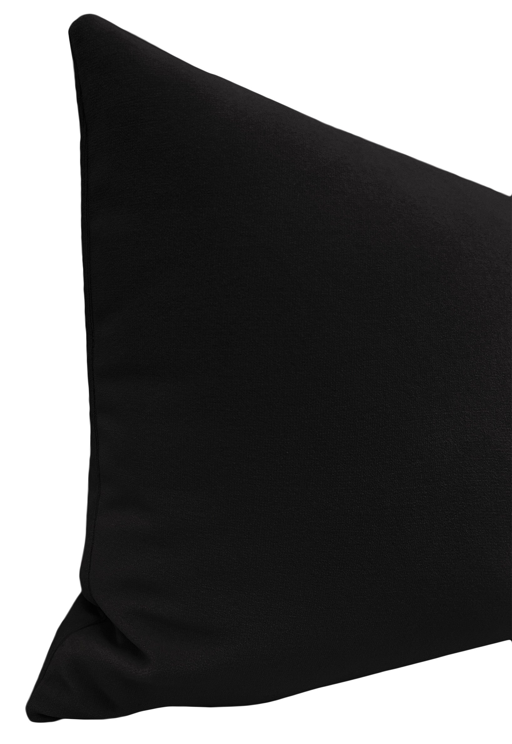 THE XL LUMBAR :: SIGNATURE VELVET // NOIR - BY THE YARD - Image 3