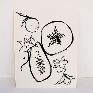Les Fruits Art Print, 11"x14" - Image 0