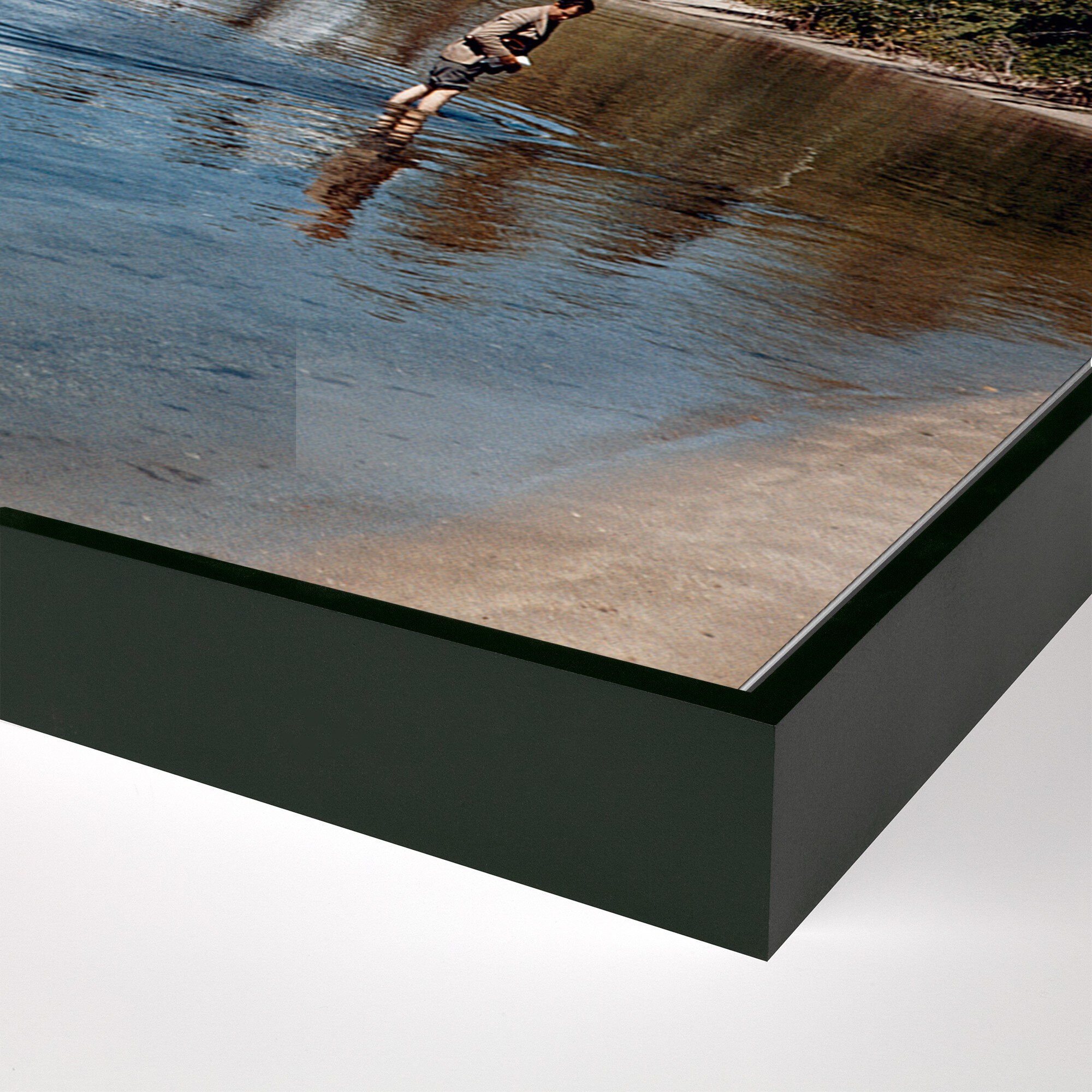 Arriving In Style by Slim Aarons - Black Maple Floater - Image 3