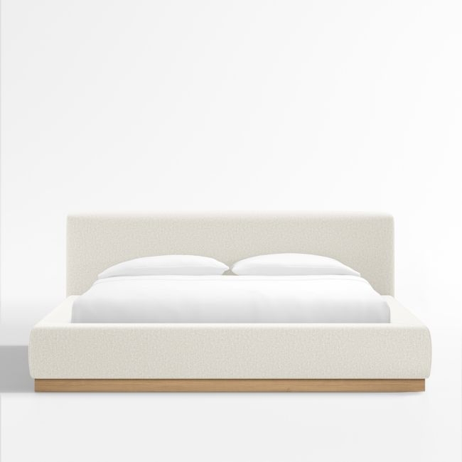 Gather Ivory Upholstered King Bed - Image 0
