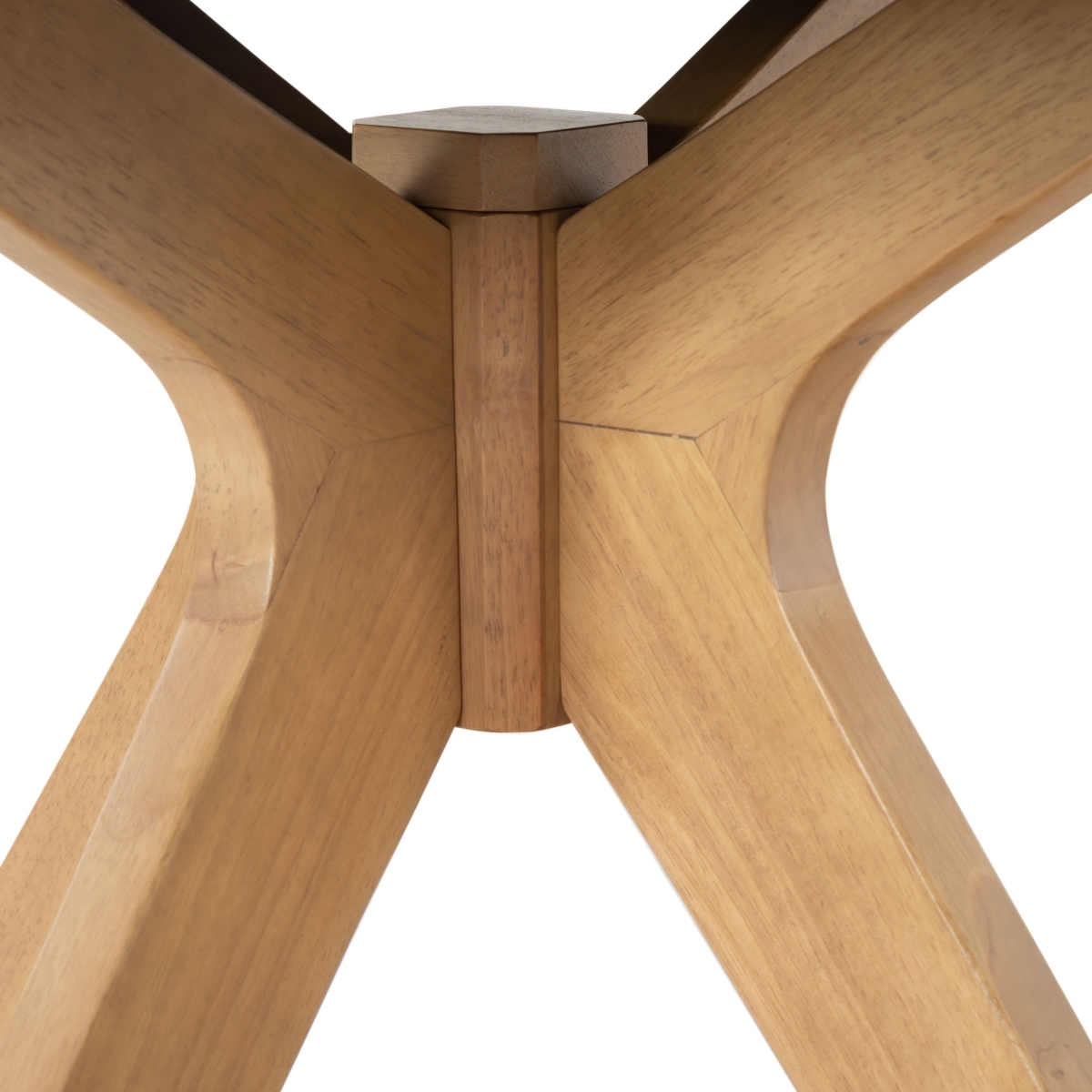 Carolee 46" Round Dining Table - Natural - Image 4