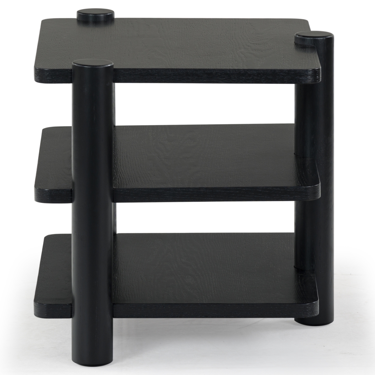 Edisyn 3 Shelf Wood Accent Table - Black - Image 5