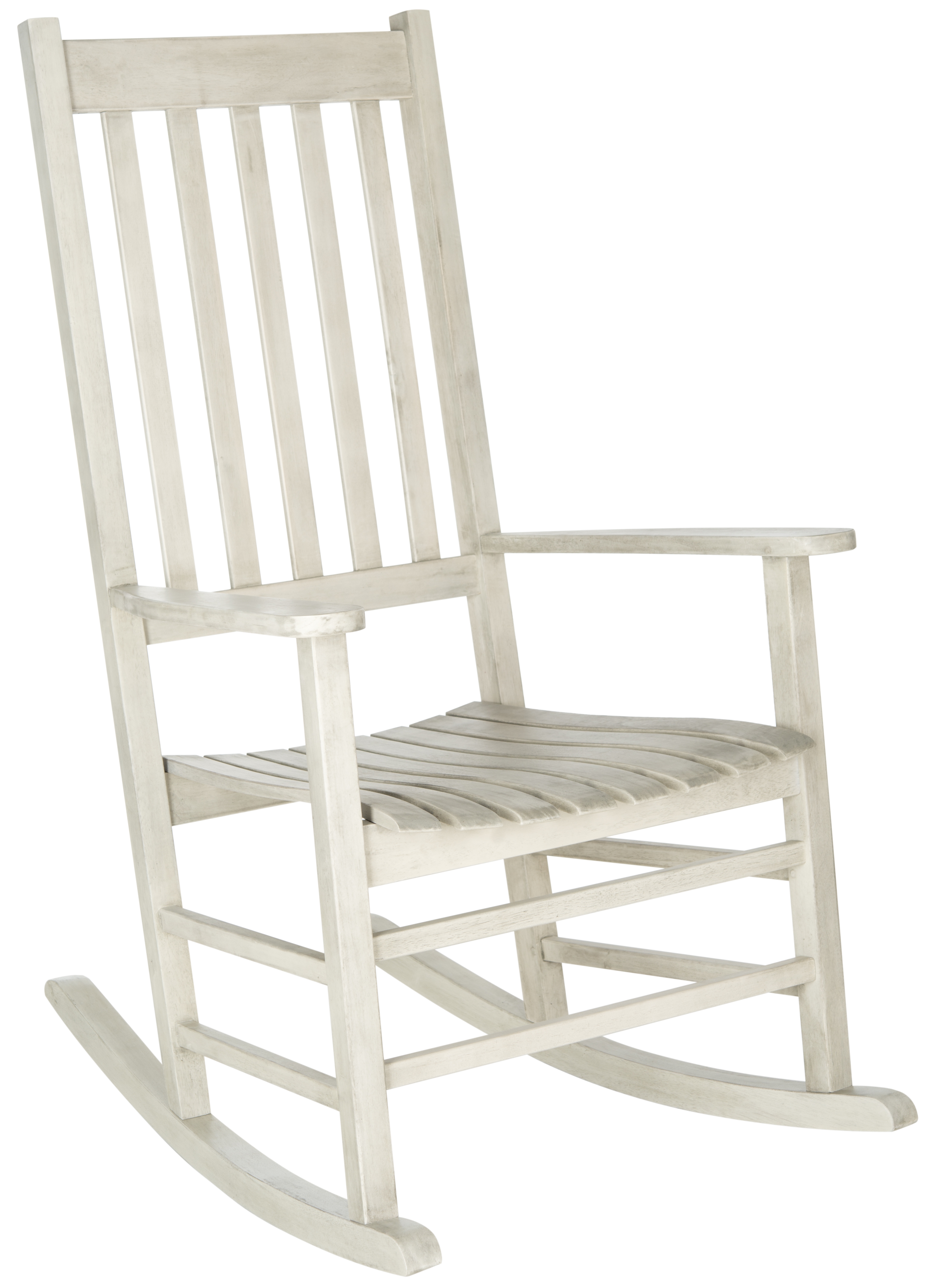 Shasta Rocking Chair - White Wash - Safavieh - Image 1