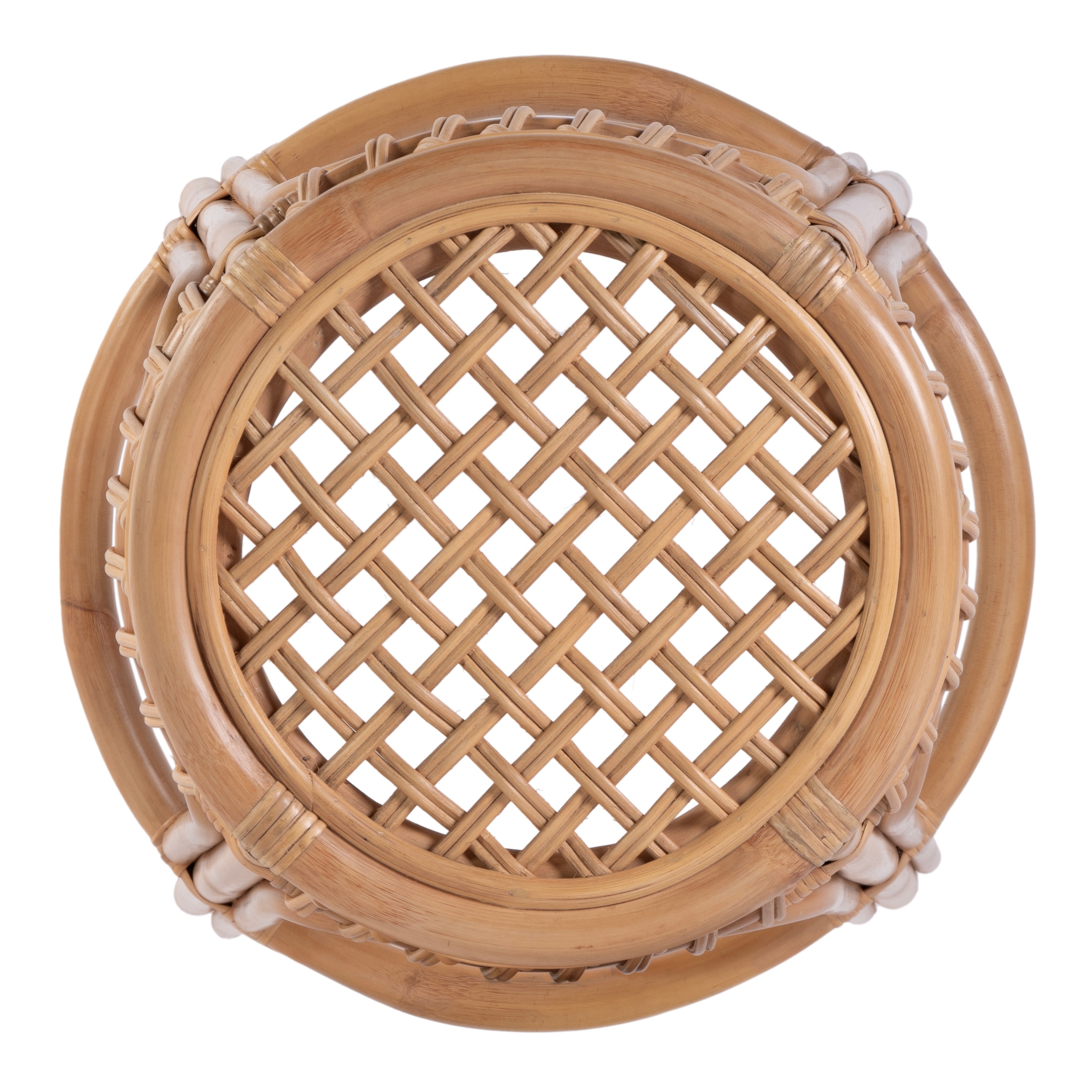 Antigua Natural Rattan Bar Stool - Image 3