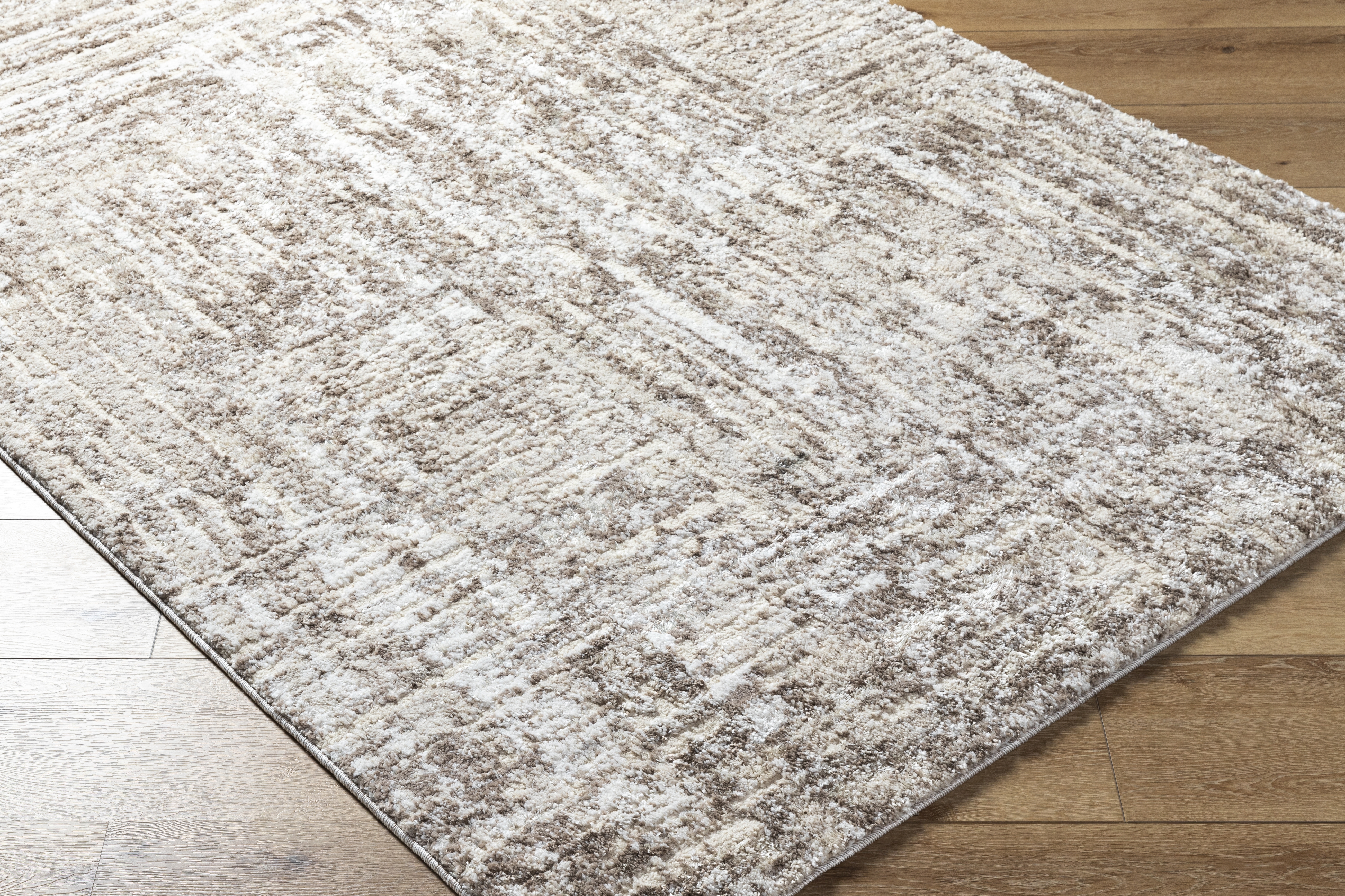 Andorra Plus Beige Indoor 7'10" x 10' Machine Woven Rug - Image 5