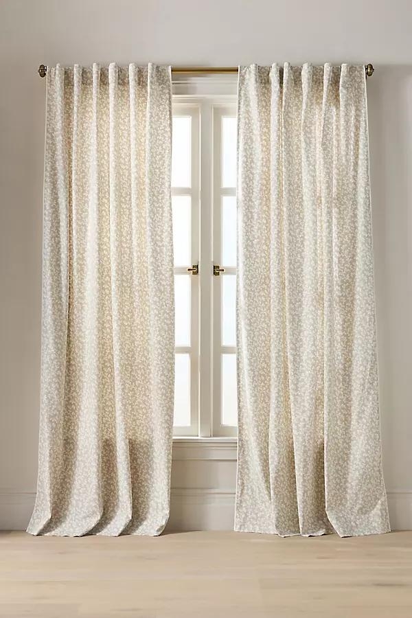 Irena Cotton Floral Printed Curtain - Image 0