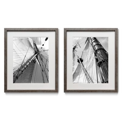 Set Sail II - 2 Piece Picture Frame Photograph Print Set on Paper - Image 0