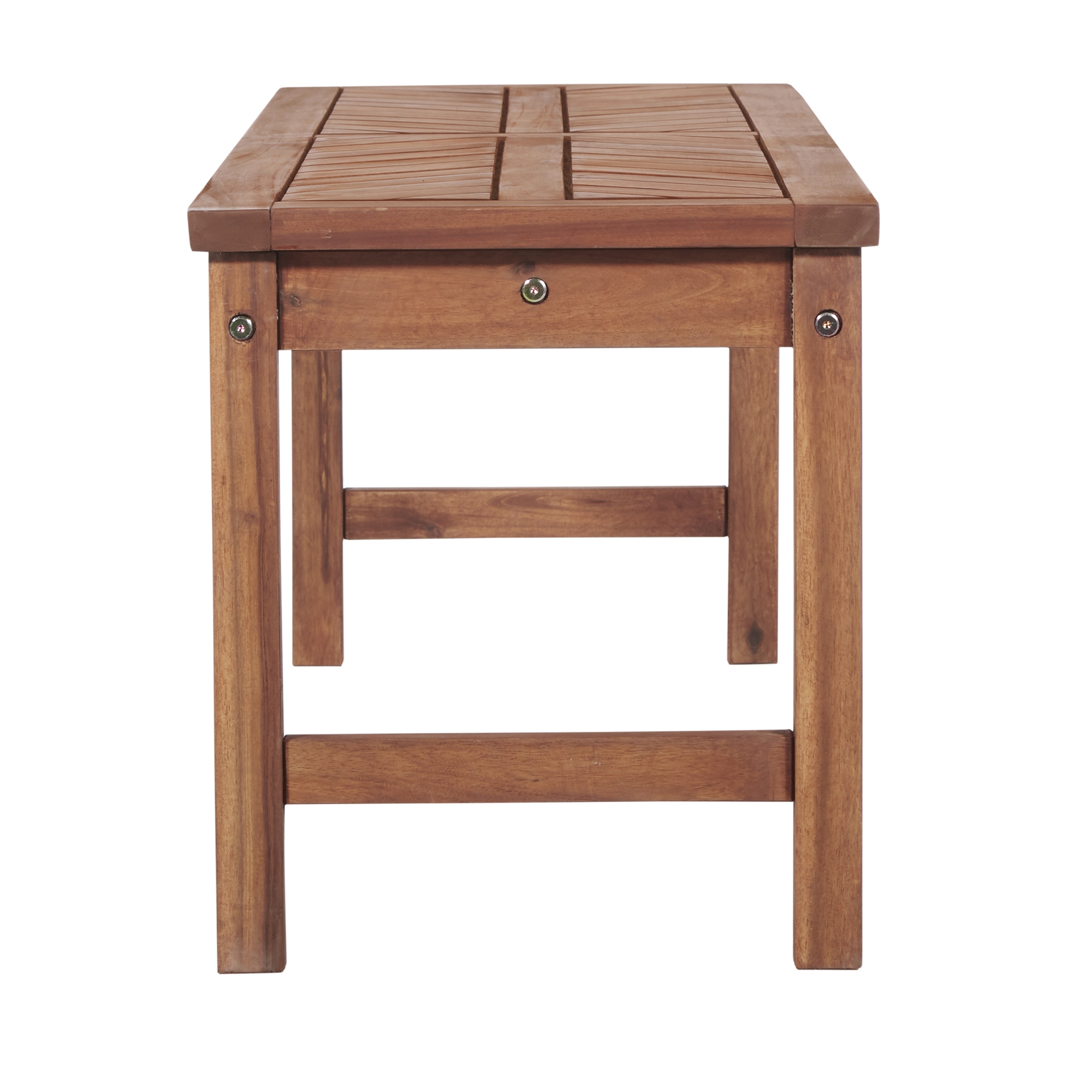Vincent 53" Modern Patio Dining Bench - Brown - Image 3