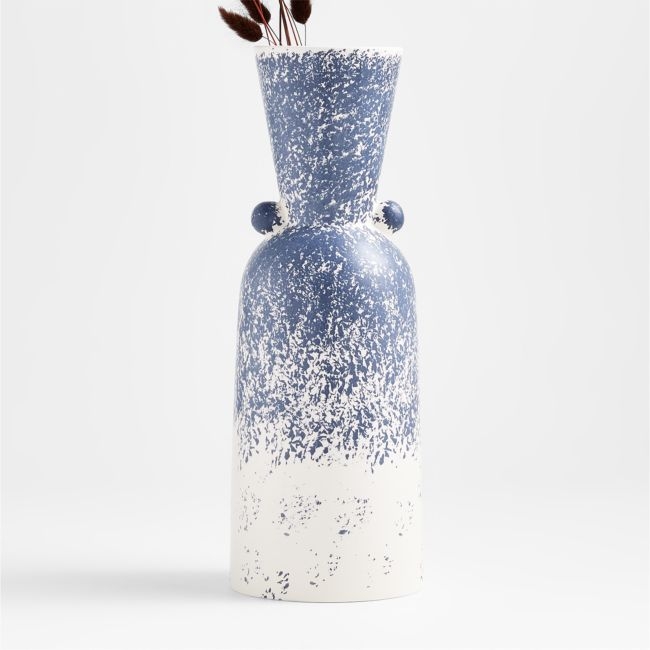 Cel Speckled Blue Vase - Image 0