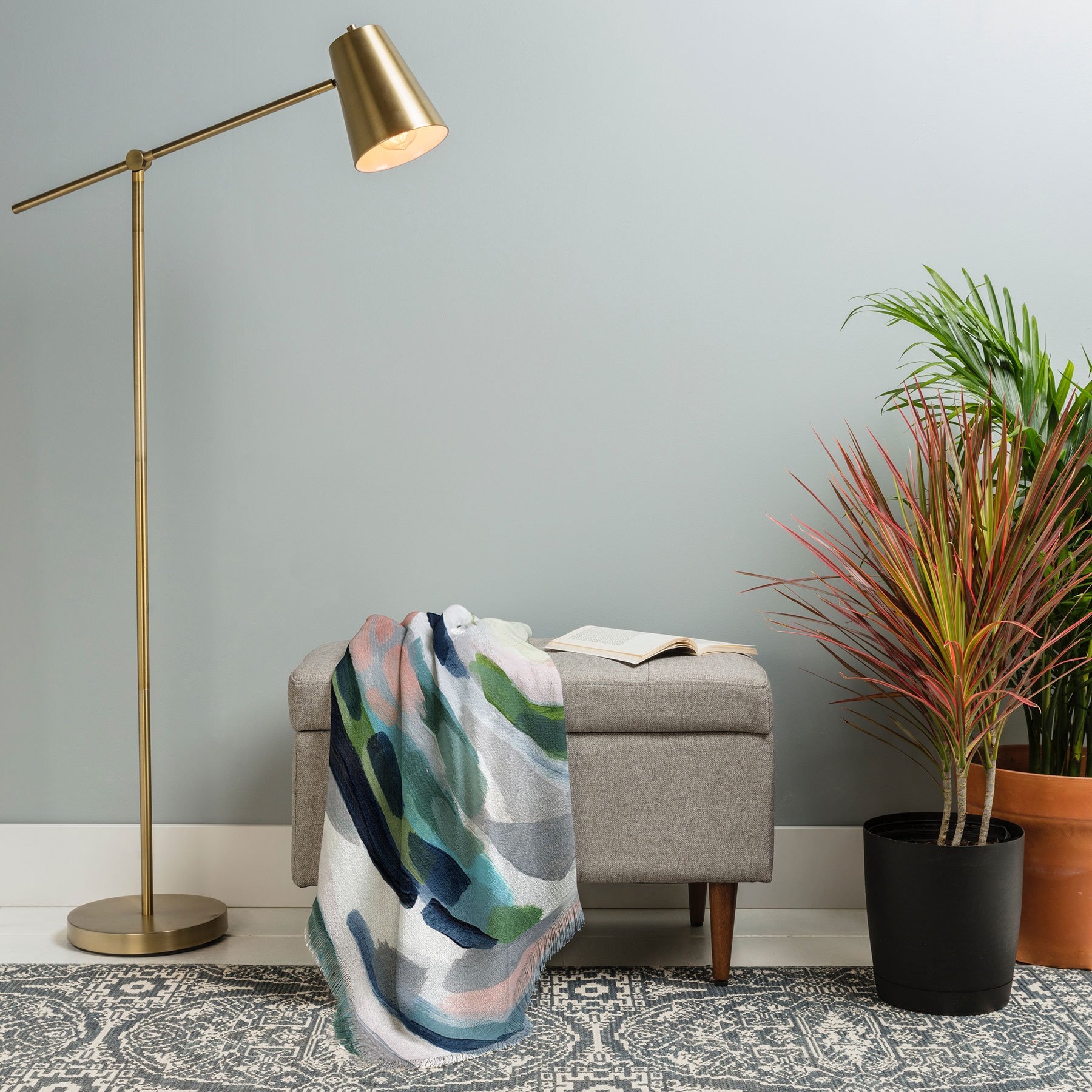 Laura Fedorowicz Start Your Heart Throw Blanket - 50" x 60" - Image 1