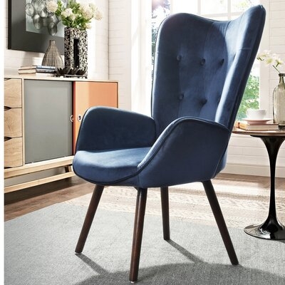 Ethelsville 27.17" Wide Tufted Polyester Armchair - Image 0