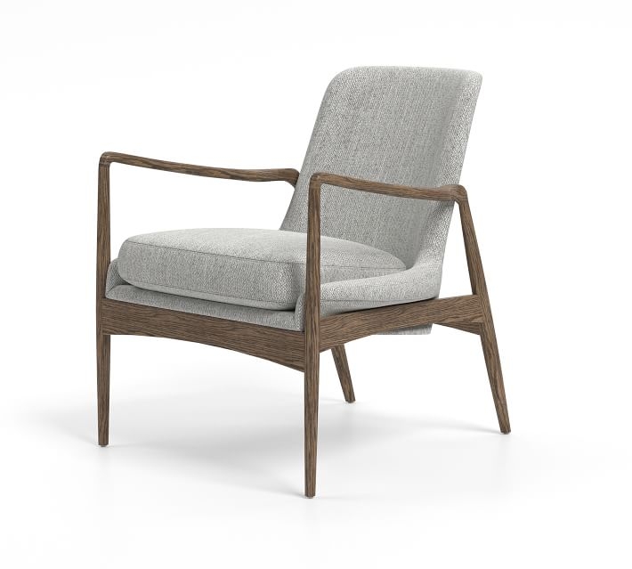 Fairview Upholstered Armchair, Manor Gray - Image 1