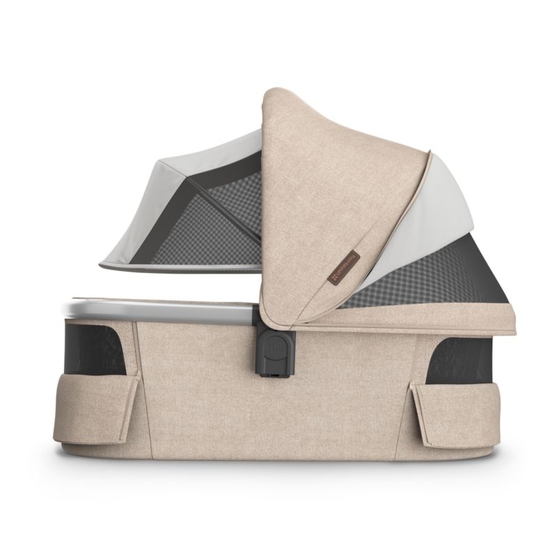UPPAbaby ® V3 Declan Oat Melange Baby Bassinet with Aluminum Frame - Image 3