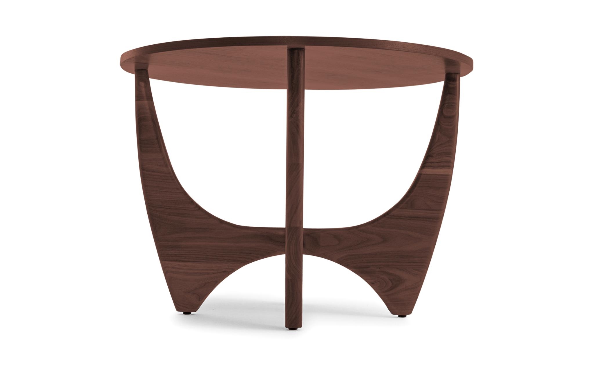 Stern Mid Century Modern (Wood Top) End Table - Walnut - Image 2