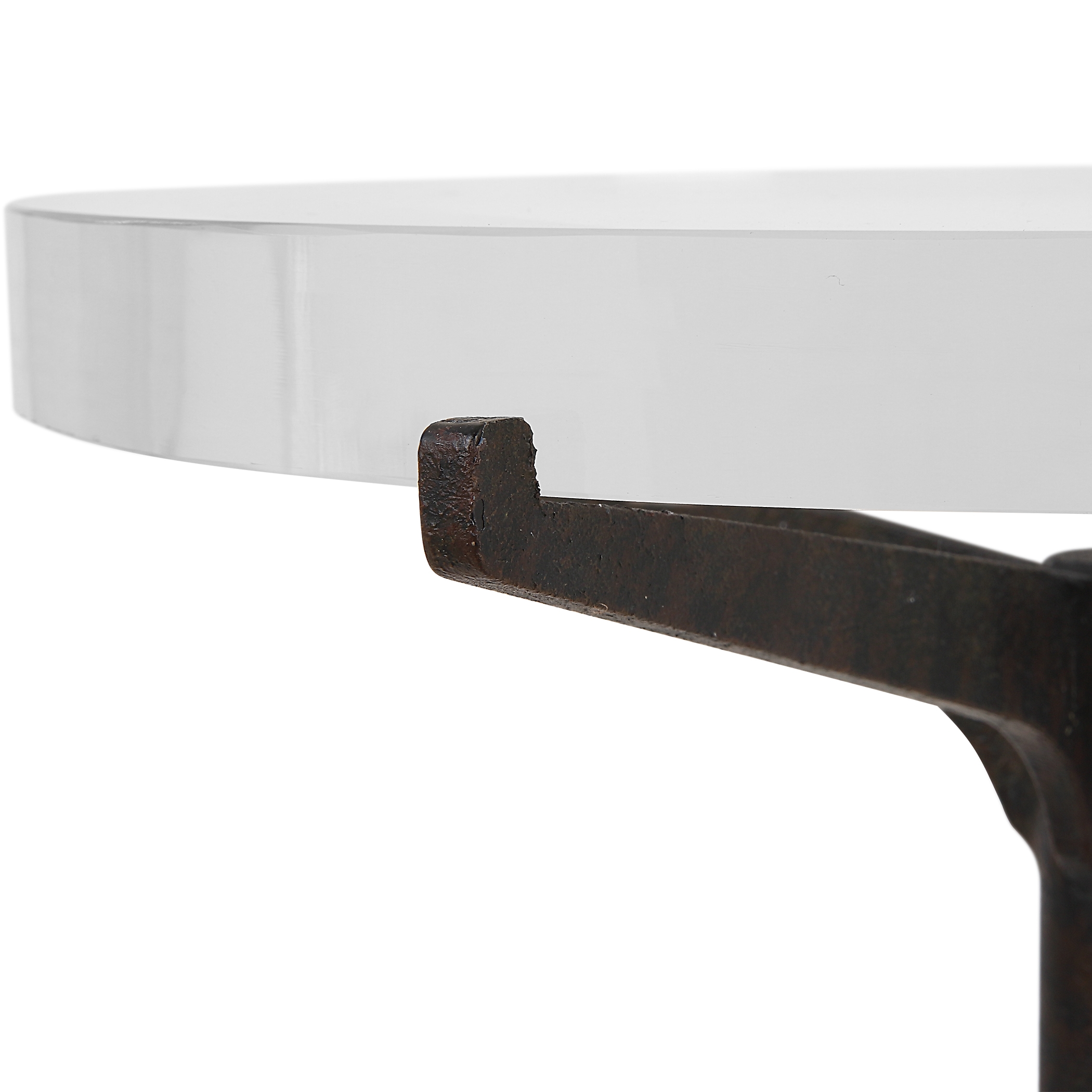 Forge Industrial Accent Table - Image 2