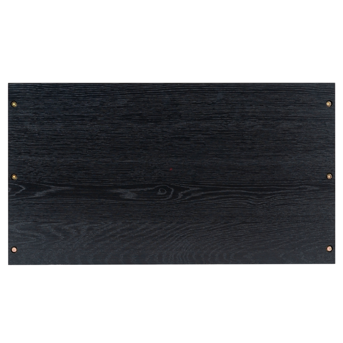 Zeus 4 Shelf Wood Bookcase - Black - Image 6