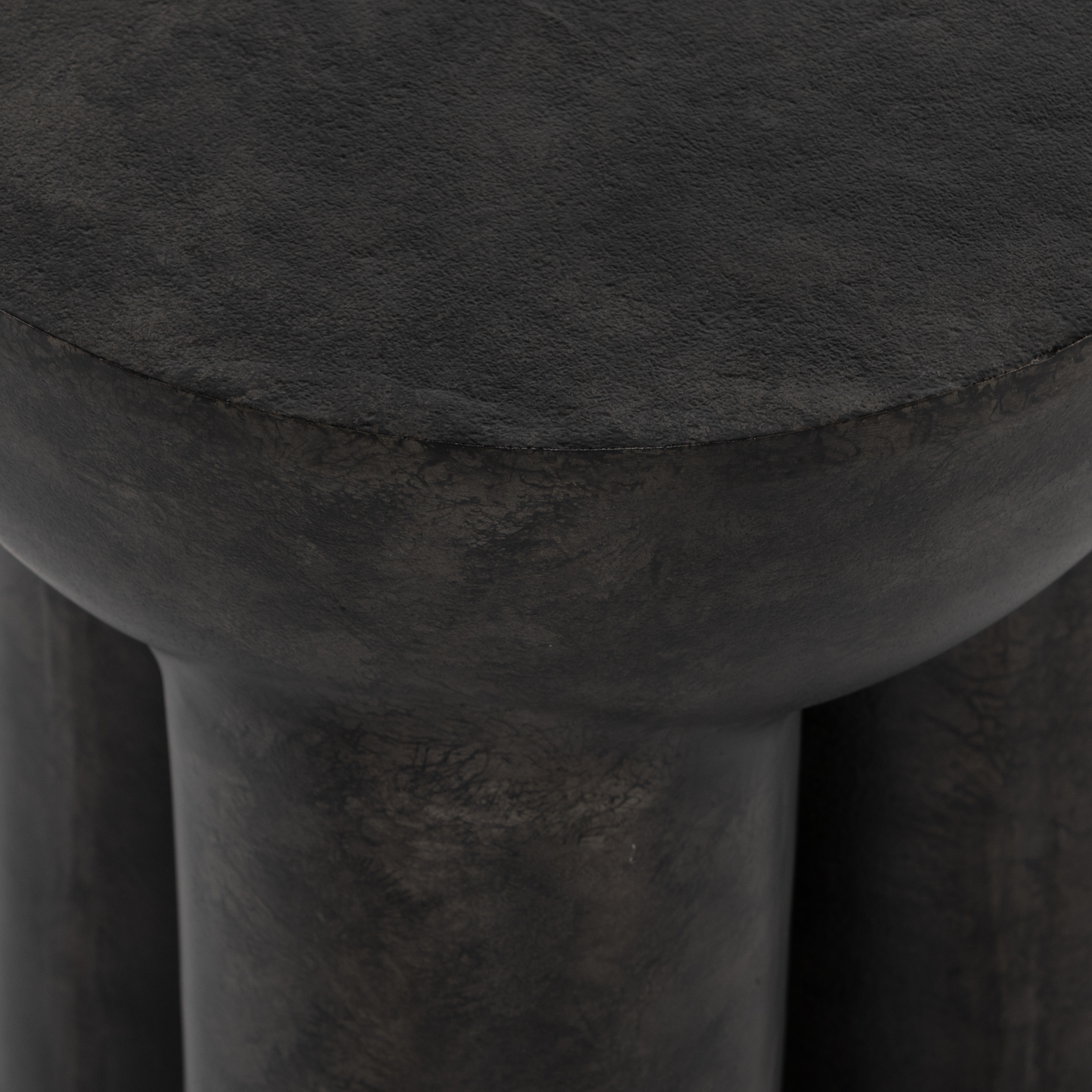 Sante End Table-Raw Black - Image 5