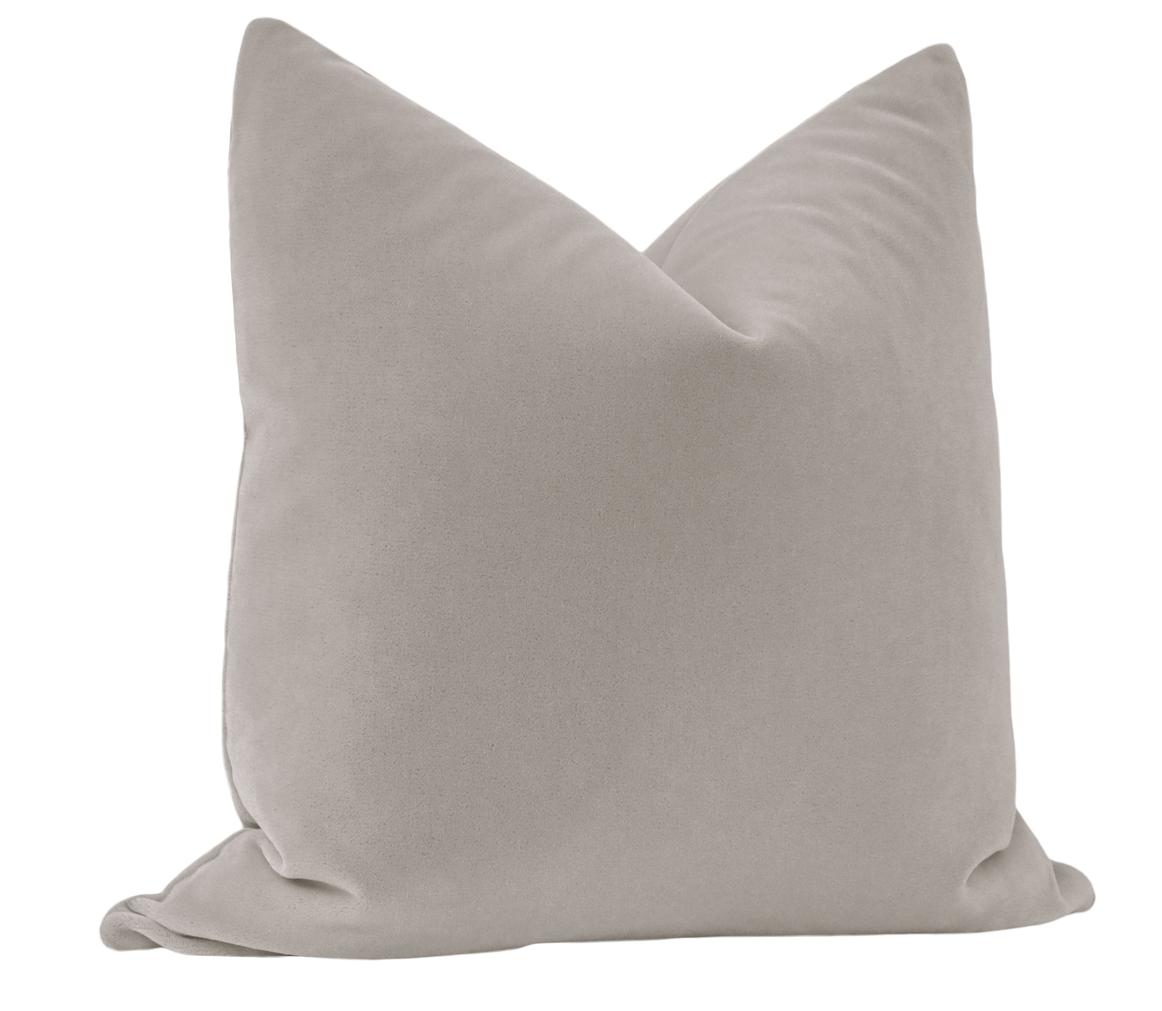MOHAIR VELVET // DOVE GREY - BY THE YARD - Image 1