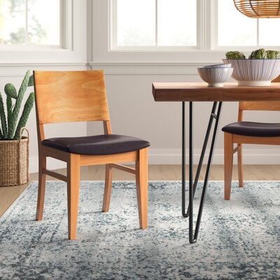 Zinab Solid Wood Dining Chair (Set of 2) - Image 0