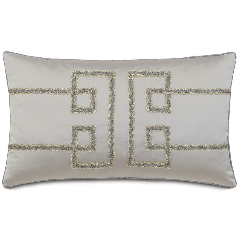 Eastern Accents Raelynn Geek Key Lumbar Pillow Cover & Insert - Image 0