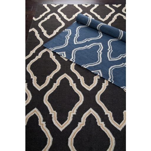 Fallon Blue Indoor 8' x 11' Handmade Rug - Image 0