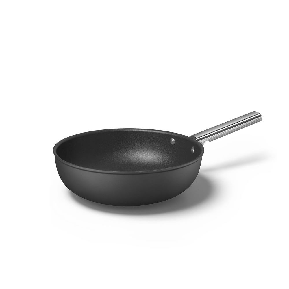 Smeg Cookware 12" Wok, Black - Image 0