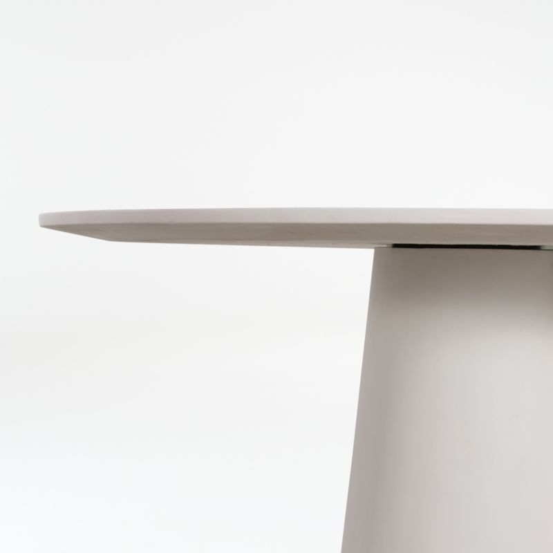 Davenport 60" Round White Dining Table - Image 2